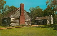 The Original Early Hermitage Log Homes Near Nashville TN. Vintage Postcard picture