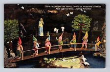 Chattanooga TN-Tennessee, Fairyland Caverns, Rock City Gardens, Vintage Postcard picture