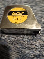Vintage Lufkin 16 FT Mezurlok Power Tape Tape Measure Tool No. Y16 USA picture