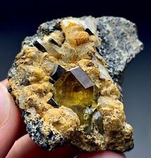 130 Carat Rare Sphene Combine With Epidot Specimen From Afghanistan picture