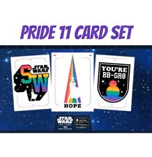 topps star wars card Trader PRIDE 11 Card Set picture