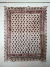 antique beautiful persian kalamkari block print textile fabric panel item889 picture