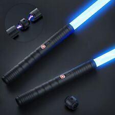 Lightsaber Toy Boy Girl Birthday Gift 2-in-1 Detachable USB C Charge Light Saber picture