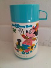 MINT Vintage 1970's Walt Disney World Mickey Mouse Aladdin Thermos Bottle picture