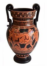 Achilles Hector Menelaos Paris -Trojan War Theme - Red Figure Volute Krater Vase picture