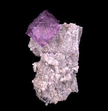 Lovely Fluorite w/ Dolomite Sm Cab - Elmwood Mine, Smith Co., Tennessee picture