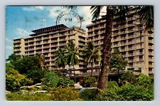 Waikiki HI-Hawaii, The Reef Towers Hotel, Advertisement, Vintage c1965 Postcard picture