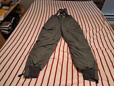 U.S. Air Force Extreme Cold Weather Trousers Type F-1B Color Grey Size 32 Used picture