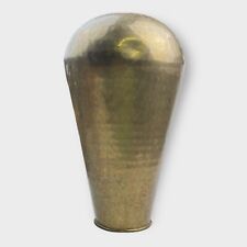 VTG Large Hammered Brass Vase Urn Shape Mid Century Home Decor India 13