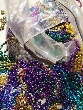 Mardi Gras Beads Authentic Louisiana Bulk Lot Necklaces Party Favors 2 Dozen picture