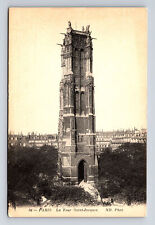 Tour Saint-Jacques Tower Paris France ND Phot Neurdein Freres Postcard picture