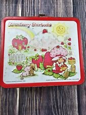 Vintage 1980 Aladdin Strawberry Shortcake Metal Lunchbox NO THERMOS picture