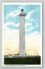 Put In Bay OH-Ohio, Perry Memorial Vintage Souvenir Postcard picture