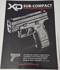 2010 Print Ad of Springfield Armory XD-9 Sub-Compact Pistol picture