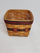 Longaberger 1998 Fathers Day Finders Keepers Basket with Plastic Protector picture
