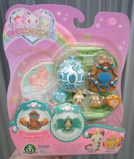 Jewelpet 2x Jewel Charms Pack Kya & Aqua Figures Sanrio Sega Toys 2010 Pet Set picture