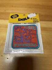 Vintage Cave Of The Winds Colorado Embroidered Patch New Sealed picture