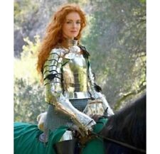 Medieval Lady Armor Female knight Warrior girl Suit Battle Half Body LS21 gift picture
