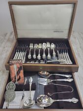 Vintage International Deepsilver Forks Spoons Serving Set of 78 with Box picture