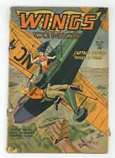 Wings Comics #76 GD 2.0 1946 picture