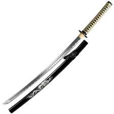 Dragon's Breath Handmade Katana: Mythical Mastery Luxurious Carbon Steel Sword picture