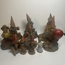 Thomas Clark gnome lot of 10~ 1980s 1990s Vintage 3.75” To 8.75 In. Some Signed picture