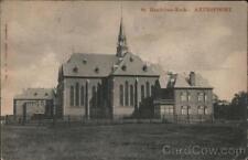 Netherlands 1909 St. Hendriens-Kerk. Amersfoort E & B Postcard 21/2c stamp Vinta picture