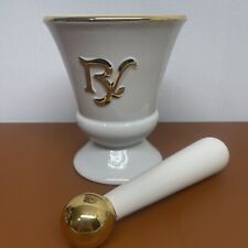 1940s Mortar & Pestle by Owens Illinois Porcelain Drug Store Advertising Display picture