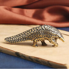 Brass Pangolin Figurine Statue Animal Figurines Toys House Office Decoration picture
