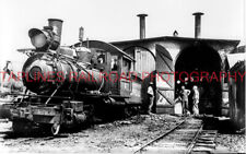 Lawndale #5 2-8-0 Vulcan at the engine house, Lawndale, NC NEW 5X8 PHOTO picture