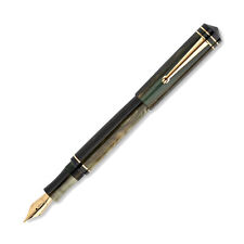 Delta Write Balance Fountain Pen in Green - Flexible Extra Fine Point - NEW picture