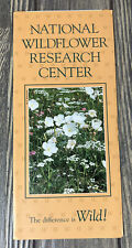 Vintage National Wildflower Research Center Austin Texas Brochure Pamphlet picture