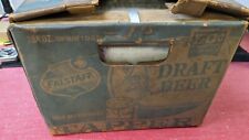 FALSTAFF BEER Draft Tapper Mini Keg vintage barrel aluminum can In Original Box picture