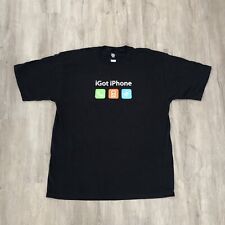 Vtg Apple iGot iPhone Shirt Mens XL Promo Launch Day iWas There 6/29/07 FastMac picture