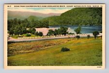 Marion VA-Virginia, Concessionaire's Home, Antique, Vintage c1954 Postcard picture