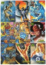 1995 Marvel Masterpieces Canvas Cards You Pick the Base Card, Finish Your Set picture