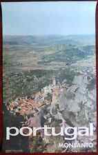 1980's Large Original Poster Monsanto  Idanha-a-Nova Portugal Travel Village picture