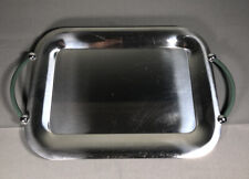 Vintage Lauffer Collection by TOWLE 18/10 Stainless Serving Tray 15”x10.5”Italy picture