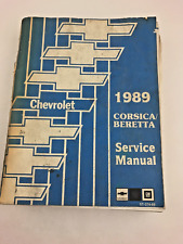 Genuine GM Service Manual for 1989 Chevrolet Corsica and Beretta picture