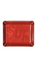 *BRAND NEW* Supreme Debossed Glass Ashtray Red picture