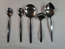 5pc Luxury Stainless & Oneida Community Stainless Spoons 117-5L picture