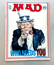 MAD magazine #126 (1969 EC) VF/VF+ Sick Society, City life, COMBINE picture
