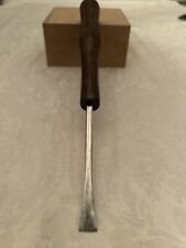 Fishtail Straight Gouge By S & H Steel #3 Sweep 10mm Made In England picture