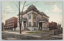 Postcard Waterbury, Connecticut, County Courthouse A519 picture