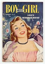 Boy Meets Girl #8 VG- 3.5 1950 picture