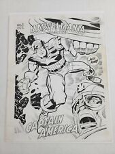 MarvelMania Magazine #1 Marvel Comics 1969 Kirby & Steranko Preview Issue picture