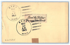 1944 Buy More War Bonds Svea Minnesota MN Chicago Illinois IL Postal Card picture