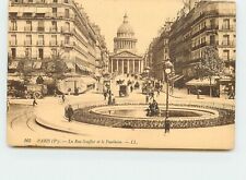 Postcard - Paris France - La Rue Soufflot - The Pantheon picture