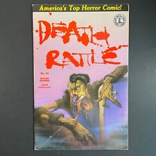 Death Rattle 14 SIGNED Mike Baron 1988 Kitchen Sink Press Horror MATURE comic picture