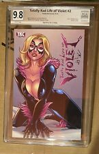 Totally Rad Life of Violet 2 2019 BLACK CAT Cosplay Signed Graded PGX 9.8 Noble picture